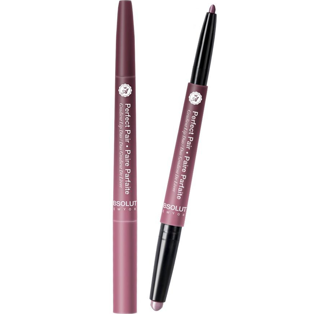 CRAYON LEVRES DUO EFFECT DEGRADE ROSE W - Absolute New York CRAYON LEVRES DUO EFFECT DEGRADE ROSE W - Absolute New York