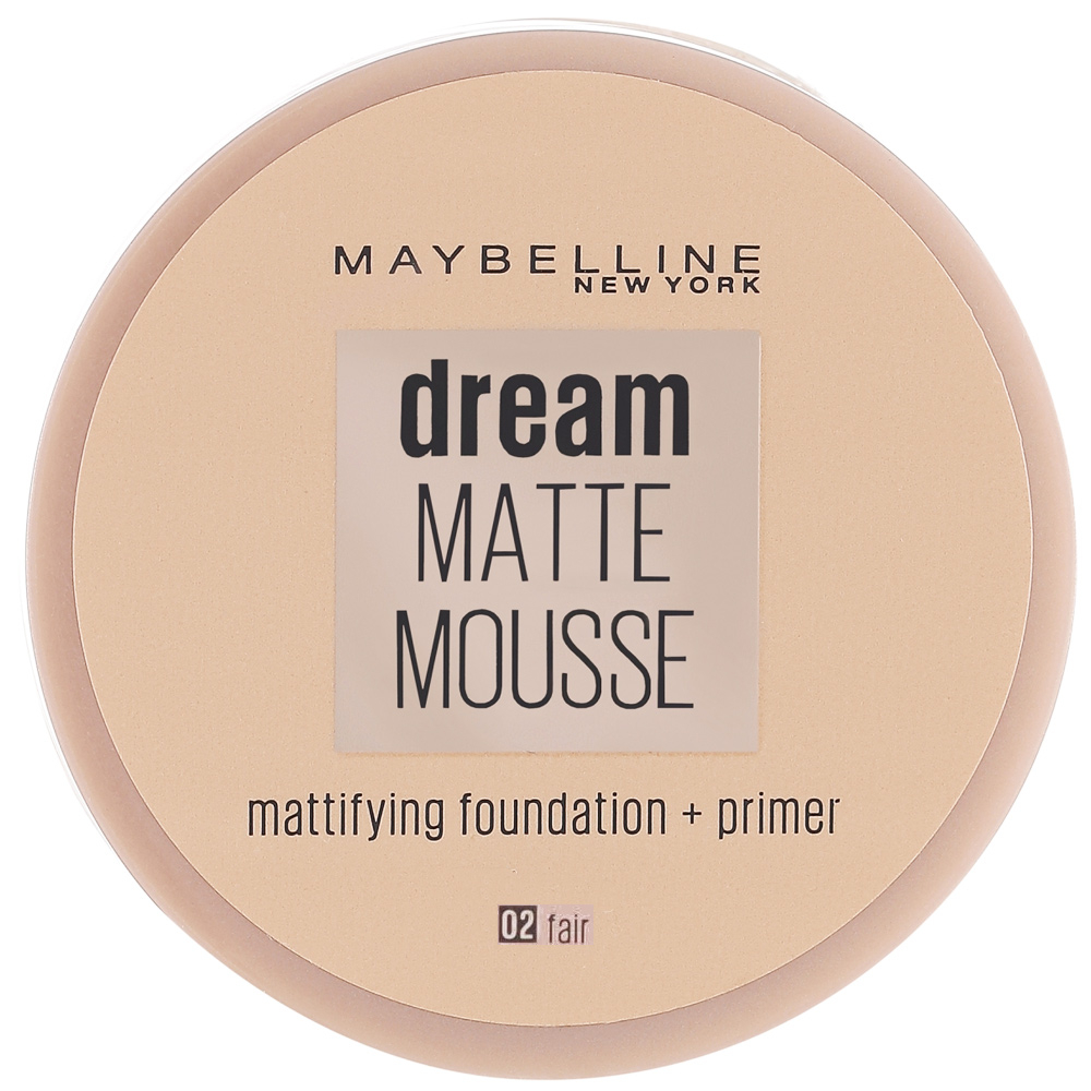 Fond de teint Dream matte mousse - 02 Fair
