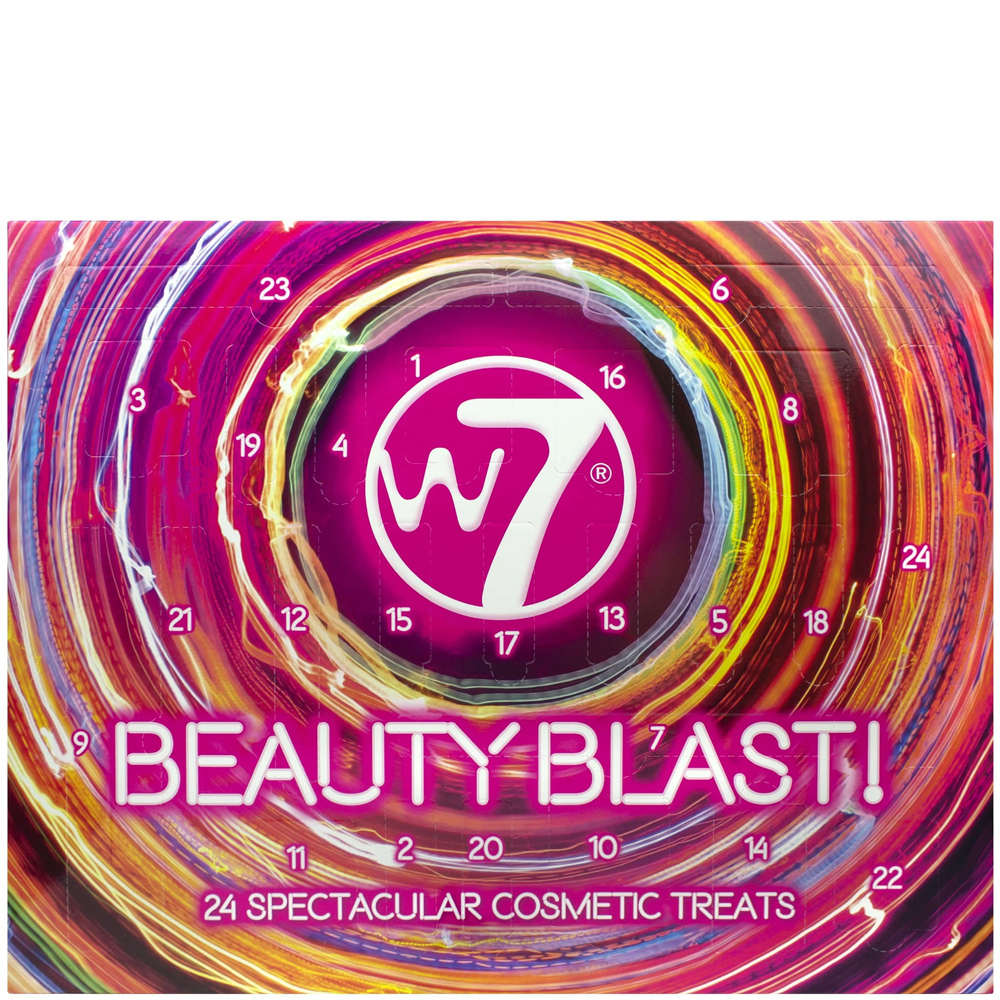 Calendrier de lavent Beauty Blast W7 Calendrier de lavent Beauty Blast W7