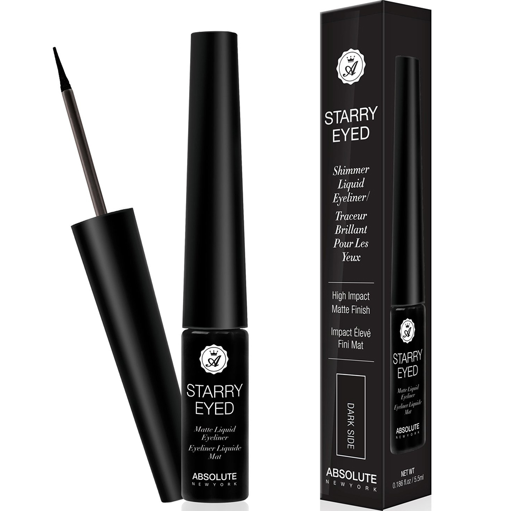 Eyeliner liquide Starry eyed - ASE08 Dark Side - Absolute new york Eyeliner liquide Starry eyed - ASE08 Dark Side - Absolute new york