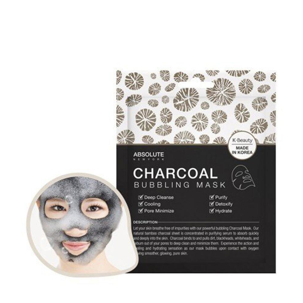 Masque bubbling au charbon Absolute new york Masque bubbling au charbon Absolute new york