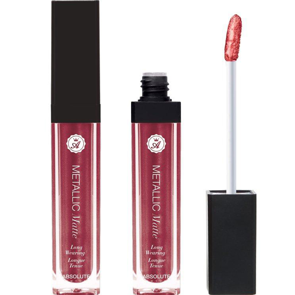 Rouge à lèvres liquide Metallic matte - AMLM08 Rumble Red Absolute new york Rouge à lèvres liquide Metallic matte - AMLM08 Rumble Red Absolute new york
