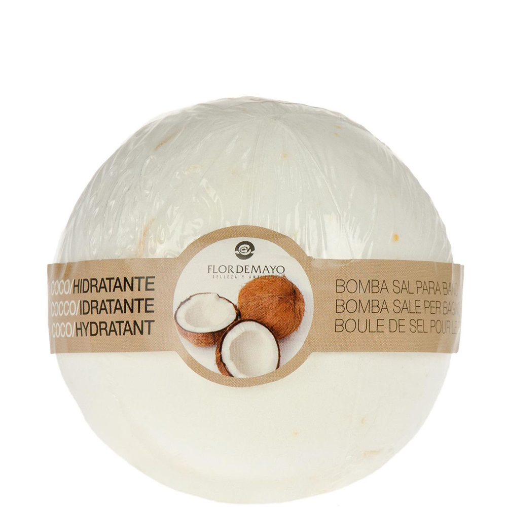 Bombe de bain effervescente  Coco - Flor de mayo