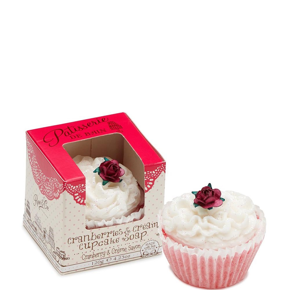 Savon cupcake - Cranberries & Cream