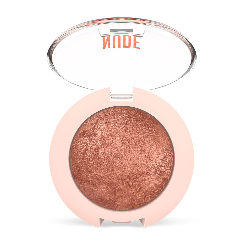 Fard à paupières Nude Look  02 Rosy bronze - Golden rose