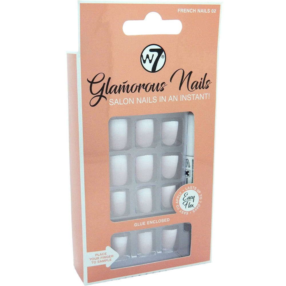 Faux-ongles Glamorous nails – French nails 02 Faux-ongles Glamorous nails – French nails 02