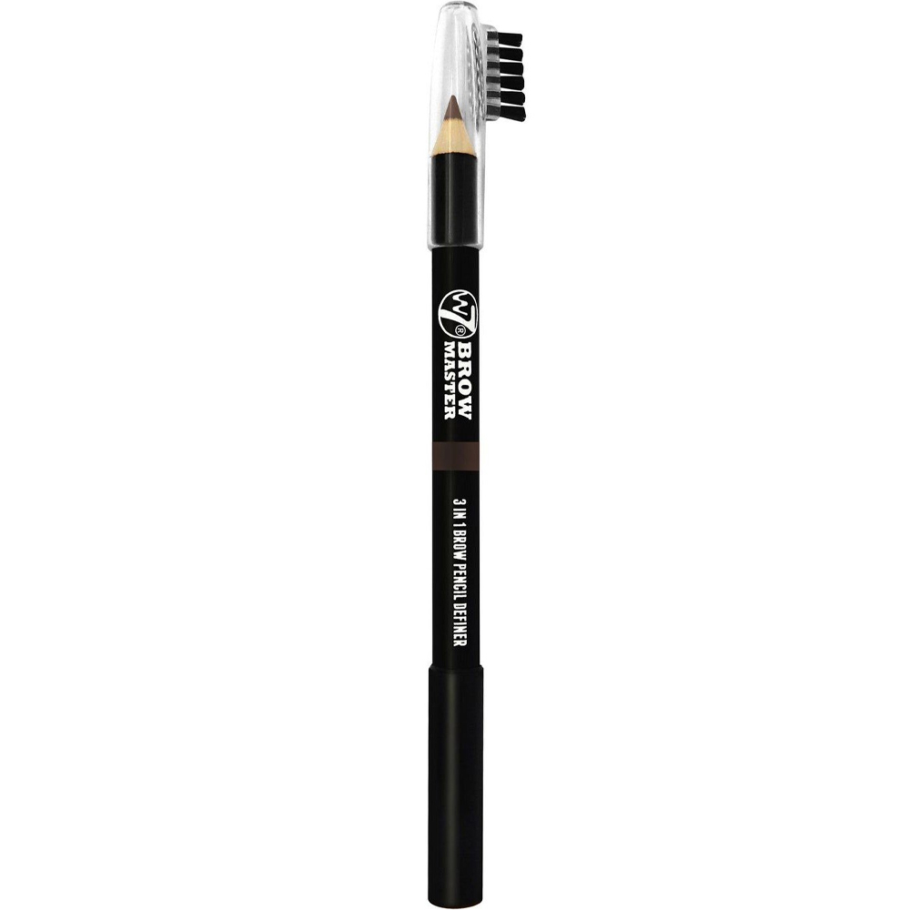 Crayon à sourcils 3 en 1 Brow master en teinte Dark brown de W7. Crayon à sourcils 3 en 1 Brow master en teinte Dark brown de W7.