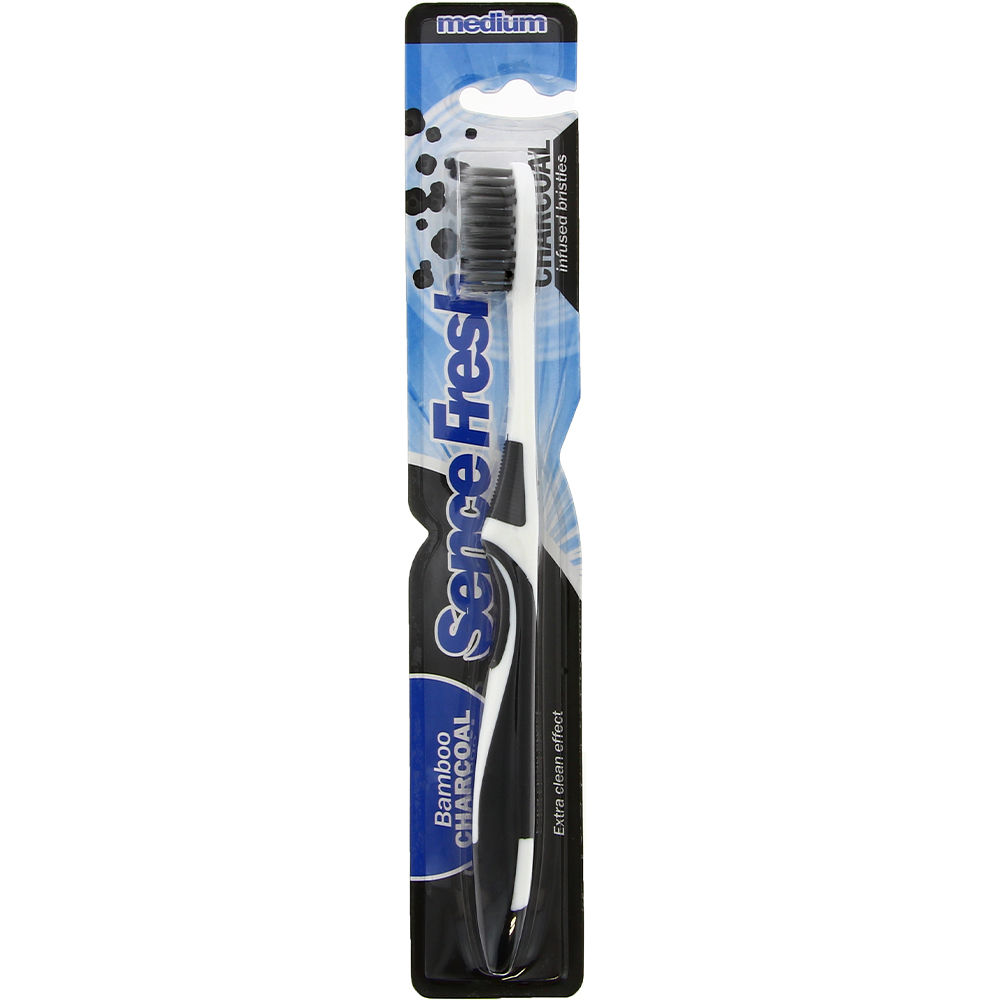 Brosse à dents au charbon de bambou