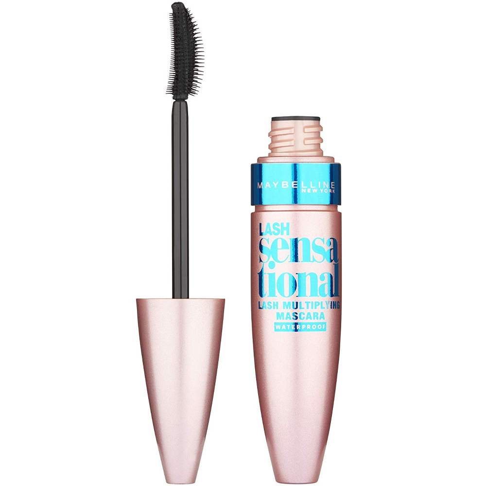 MASCARA LASH SENSATIONAL NOIR WP BL MAYBELLINE SAGA Cosmetics