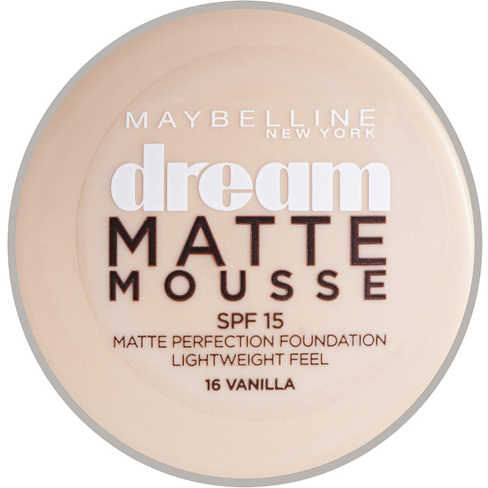 Fond de teint Dream Mat Mousse - 16 Vanilla
