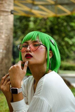 lipstick rouge fini glossy